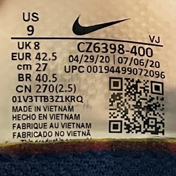 • Nike | Space Hippie 04 'Mystic Navy | Size 9 • - Picture 13 of 13